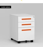 Office furniture Equipment for A4 File steel metal Cabinet moving storage 3 drawers cabinet filing cabinet Mobile Pedestal