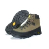 Olive 100% waterproof nubuck moutain hiking trekking boots