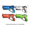 One Laser Gun + One Beetle Laser Tag Set Gun Toy Shot Blasters for Children Battle Games