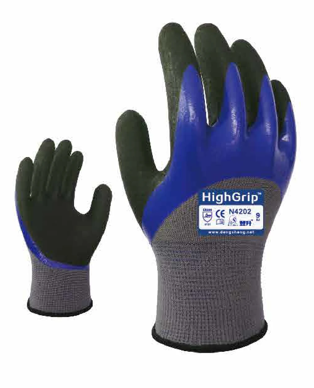 One Stop Shopping Safety  high quality industrial work Anti-cutting Knitting Nitrile foamed 3/4 coated Protective Gloves