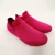 Import one time forming sport casual shoes upper with fur from China