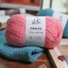 organic baby hand knitting recycle yarn knit gloves crochet hook basket wool yarn