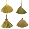 Organic grass floor broom thick material environmentally friendly broom handmade in Indonesia many unique woven models available