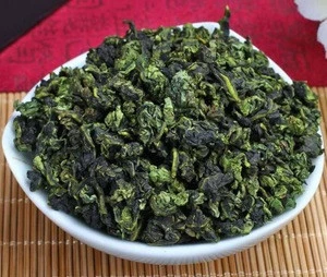 Organic high mountain tea oolong China anxi tie guan yin oolong tea