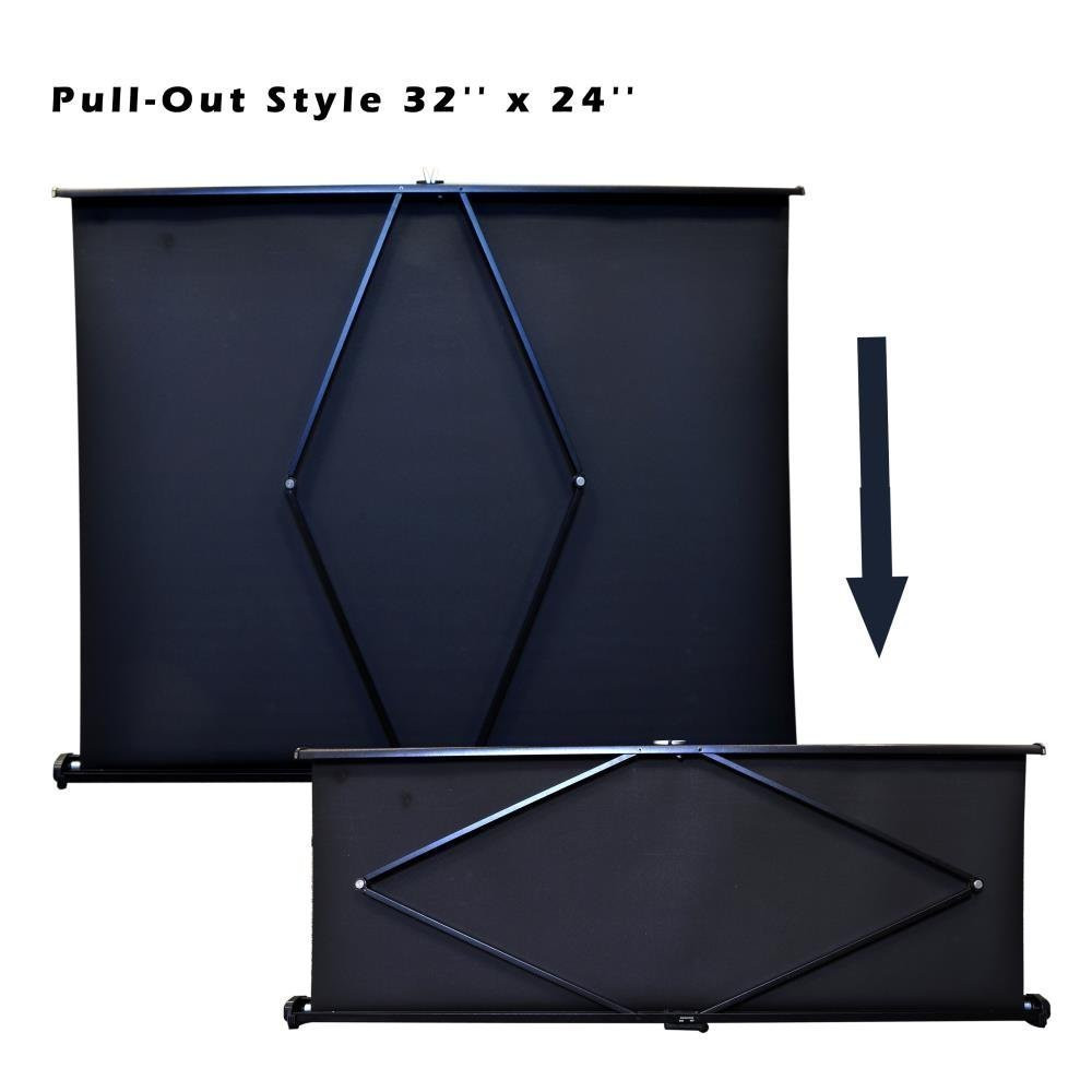 Buy Outdoor Foldable Projector Screen, 50 Inch Projection Screen 4k Hd ...