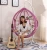 Import Outdoor Indoor Hanging Rattan Egg Chair Leisure Wicker Patio Garden Double Swing Chair from China