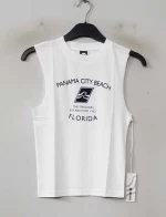 Overrun Leftover Garments Surplus Branded Labels Mens Sleeveless Round Neck T-Shirts Cotton Summer Outfits Bangladesh Stock Lot