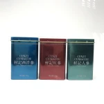 Packaging Metal Box Small Tin Box With Hinge Lid