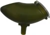 paintball Accessories, paintball gloves, Army Green paintball hopper in real plastic quality
