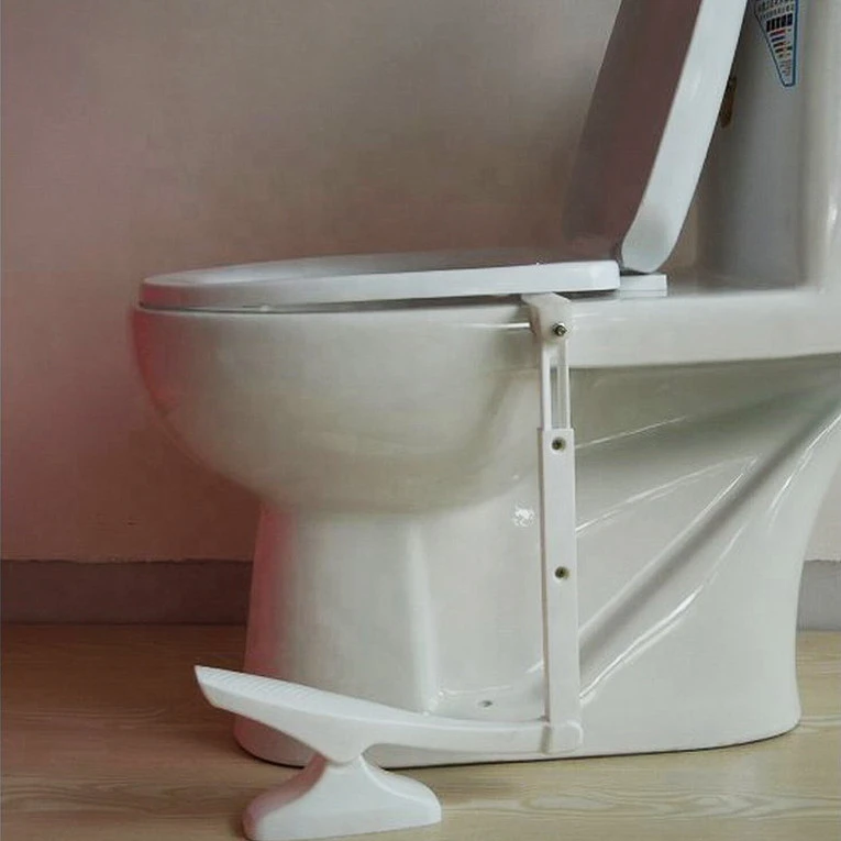 Pedal operated toilet seat lifter is Foot operated toilet seat lift toilet 21223534