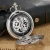 Import Pendant Vintage Engraved Case Hand-Winding Men Mechanical Pocket Watch With Chain from China