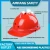 Import Personal protective equipment ABS engineering plastic Porous v-style red safety helmet hard hat from China