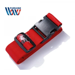 Personalised  travel Accessories Adjustable Suitcase Packing Belt Polyester Luggage Strap