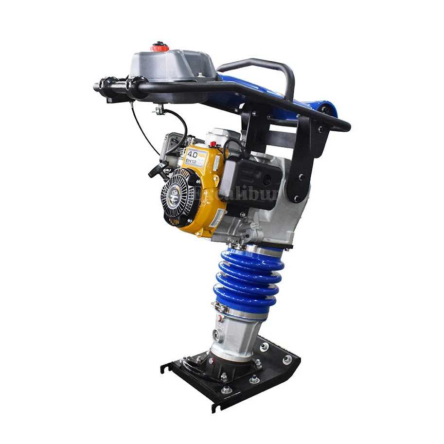 Petrol 3kw/4hp Robin Wacker Tamping Rammer/Rammer Compactor/Tampers(CE)/77kg/14kn/4-8cm Jumping Stroke/33 with28.5cm Shoe Size