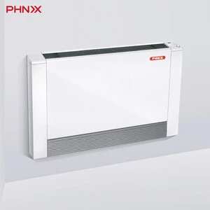 PHNIX HVAC Parts Air Conditioner Wall Mounted Floor Ceiling Ultra Thin Chilled Water Fan Coil Price for House