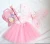Import Pink girl cute fairy fairy girls fashion summer skirt and top set from China