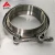 Import Pipe Flanges with V Band Clamp Set 2.5&quot; 3.0&quot; 3.5&quot; 4.0&quot; Gr2 Titanium Standard Flat or Interlock Racing Exhaust System CN;SHA from China