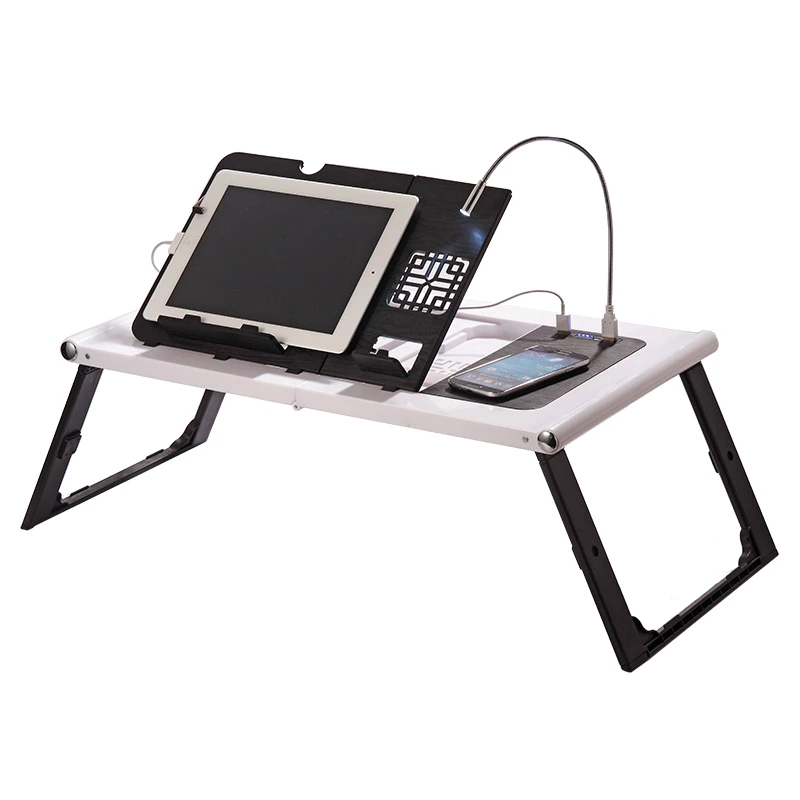 plastic floor foldable adjustable laptop bed table stand folding laptop table