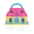 Import Plastic play house toy villa castle suit boy and girl doll house for kids from China