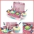 Import Plastic Pretend Play Cooking Child Kids Happy Kitchen Cabinet Sets Toys For Girls from China