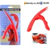 Plastic red Shrimp lobster Prawn Peeler Seafood Shell Curved clip Peeler for eating Tools