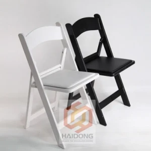 Plastic Resin Silla Avantgarde Garden Folding Wedding Chair