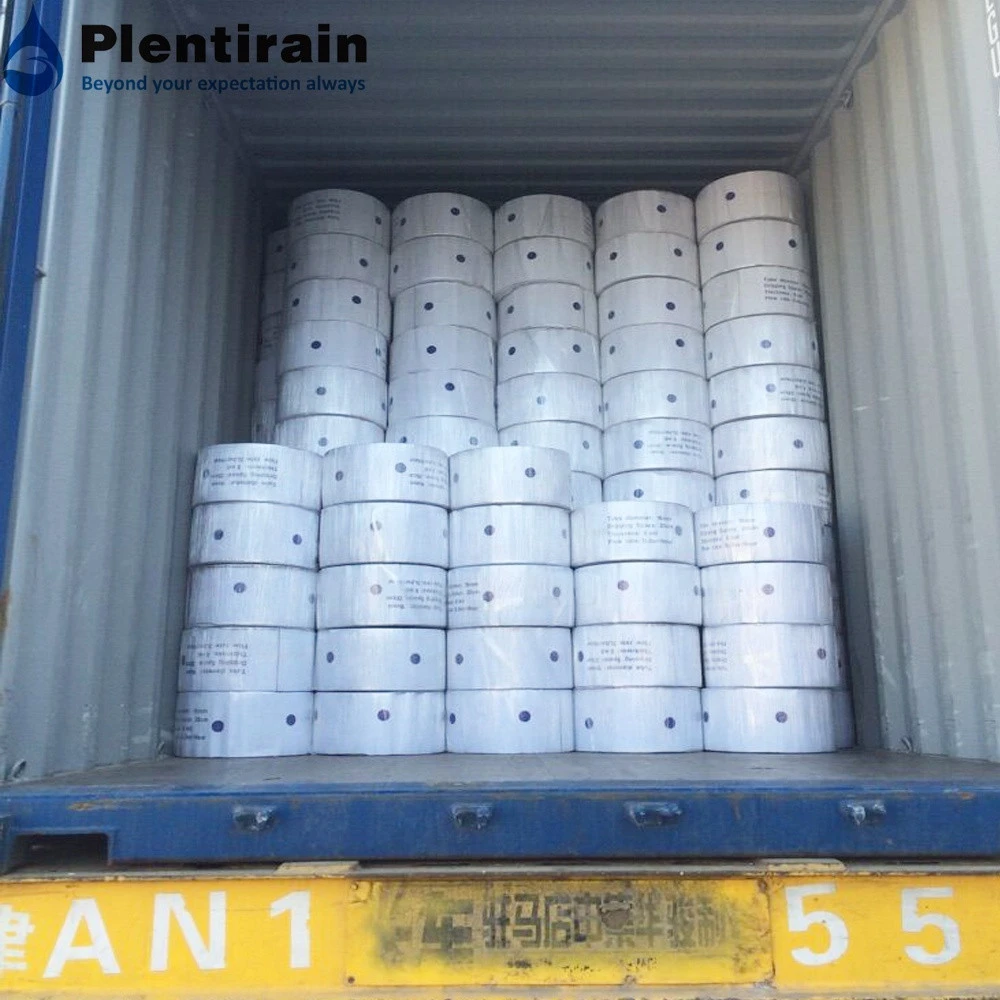 Plentirain brand flat drip line used virgin raw material for agricultural drip irrigation