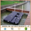 Polyethylene personal watercraft dock