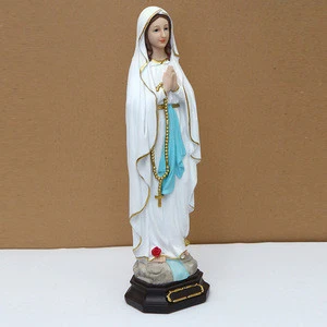 Polyresin Catholic Handmade Maria Figurine Souvenir Crafts