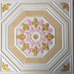 POP decorate gypsum board gold gypsum ceiling tiles gypsum ceiling board
