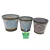 Import Popular colorful galvanized metal metaril mini succulents flower plant pots from China