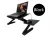 Import Portable Adjustable Folding Aluminum Stand Lap Laptop Desk/Stand/Table with Cooling Fan and Mouse Pad from China