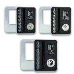Portable glass pipes smoking combo with herb grinder, brush and filter  tobacco pipe smoking accessories with gift box