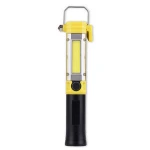 Portable High power LED COB Telescopic Magnetic Pick Up Tool dimmable flashlight Work light with hammer and cutter for emergency