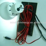 Portable solar power rechargeable emergency lights