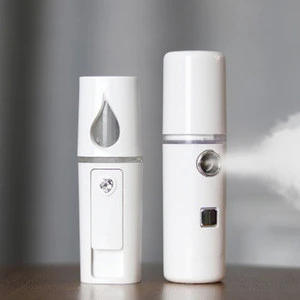 portable ultrasonic fogger mini face mist spray nano humidifier