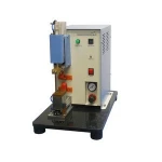 Precise Pneumatic Spot Welder for Welding Cylinder Cores Negative Terminal to Case Bottom of Li-ion Battery