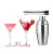 Import Premium Stainless Steel Mixing Tools Cocktail Shaker Set Bar Tools Accessories with Bamboo Stand from China