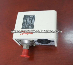 pressure switch for water filter treatmen