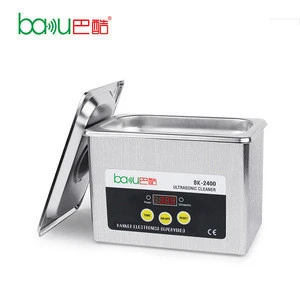 Professional 0.8l heater cleaning with magnasonic professional ultrasonic jewelry cleaner made in China BK-2400