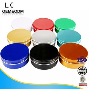 Professional best wholesale oem pomade factory own private label silver color container jar gel men hair wax styling for men