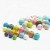 Import Professional chinese manufacturer colored wooden beads high quality unfinished printed wooden bead from China