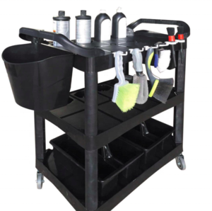 Professional Classic Multi-function Rolling Storage Tray Cart Beauty Salon Trolley