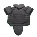 Professional custom military black full body bulletproof vest