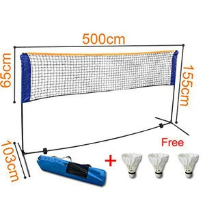 Professional Foldable Badminton Net and Stand