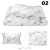 Professional Marble Feather Pattern Nail Art Arm Rest kit with Nail Hand Pillow