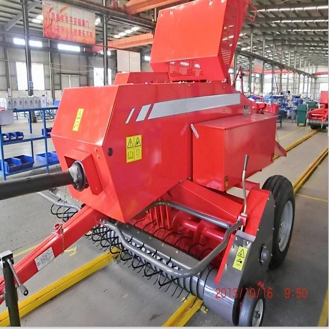Professional Silage Baler Claas Mini Tractor Baler Square Baler Baling Straw PTO 35HP 356*457 Mm Golddafeng 1782 Mm 2264 Mm 1497