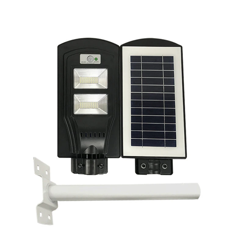 Professional solar panel and motion sensor IP65 led all in one solar street light 60w