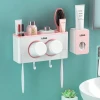 Promotion Gift And Toothpaste Multifunctional Plastic Cup Toothbrush Holder