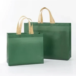 Promotion Heat Transfer Bag Supermarket Shopping Logo Non Woven Jute Bags